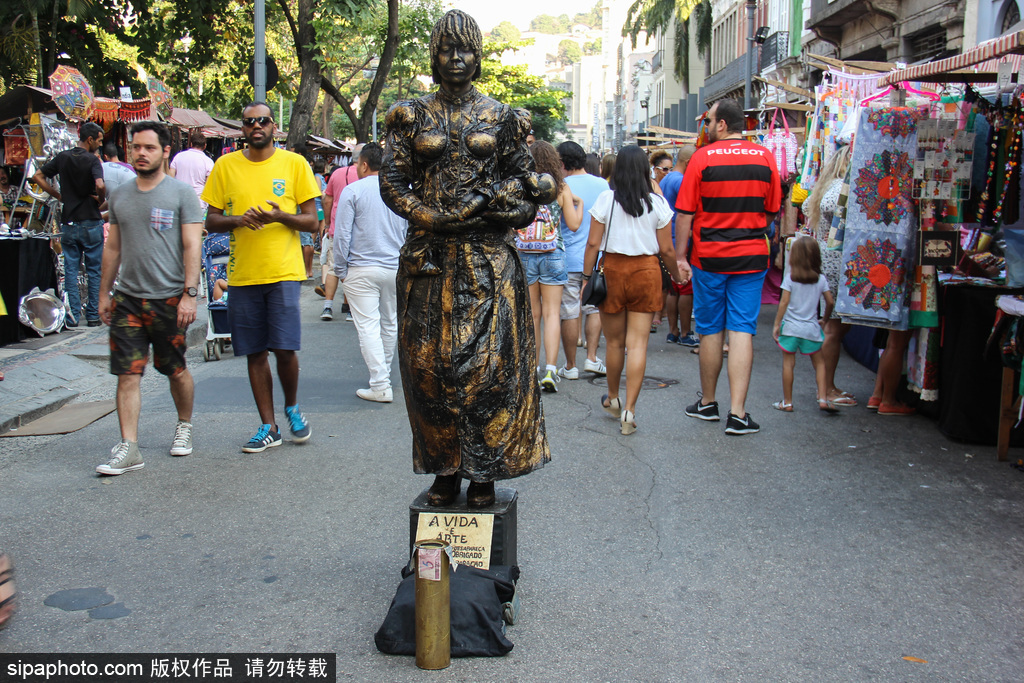 2016里約奧運(yùn)會(huì)：里約街頭藝人大玩中國(guó)元素