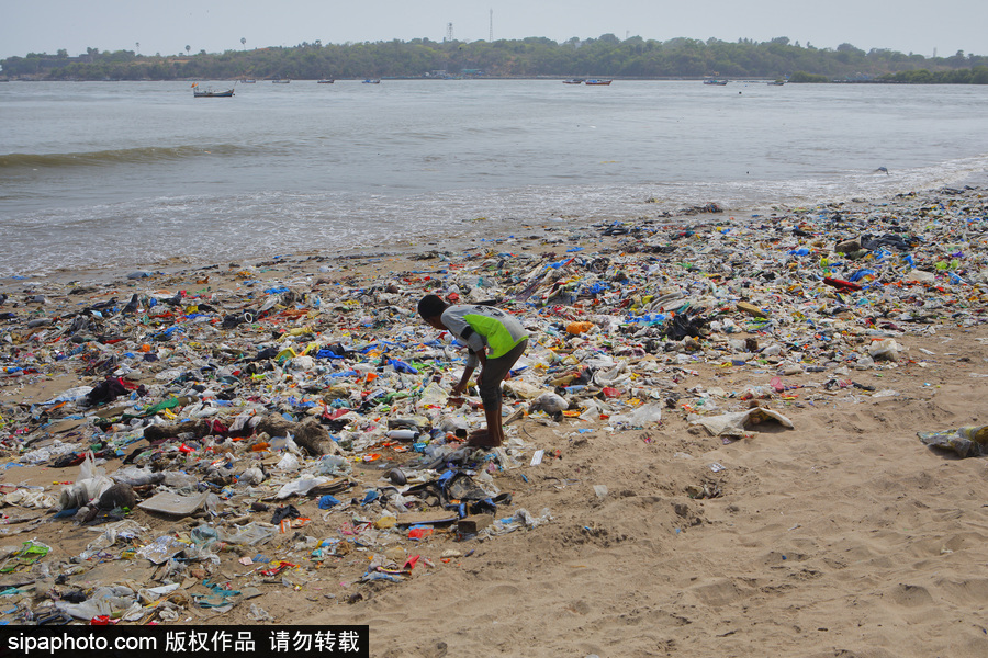 印度海灘成垃圾場 環(huán)保志愿者數(shù)年如一日堅持清理